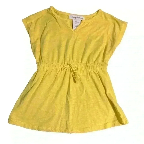 Tommy Bahama Kids 2T Swim Coverup yellow Vacation Beach Pool - Picture 1 of 3